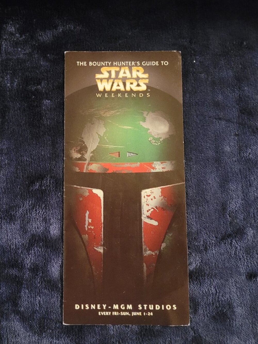 2003 The Bounty Hunter’s Guide to Star Wars Weekends Disney-MGM Studios brochure
